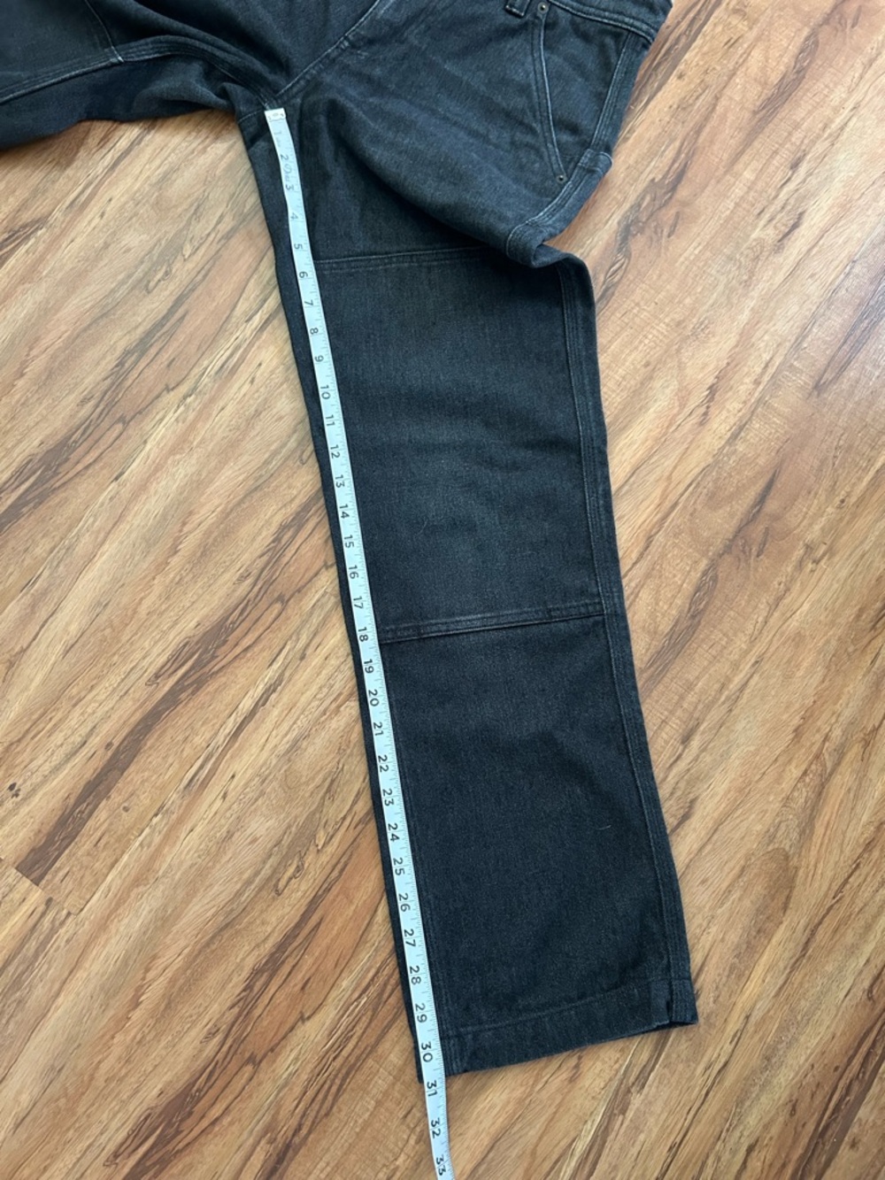 Patagonia Iron Forge Double Knee Pants Black Hemp Workwear Outdoors Womens Sz 6 - Picture 10 of 11